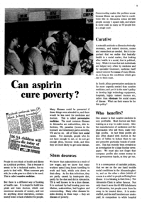 Can aspirin cure poverty?
