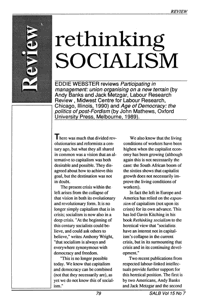 Review: Rethinking socialism