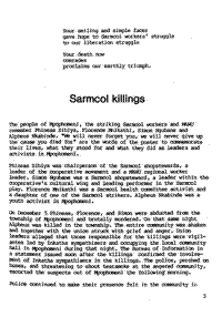 Sarmcol killings