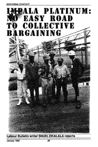 Impala Platinum: no easy road to collective bargaining