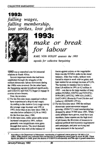 1993: Make or break for labour