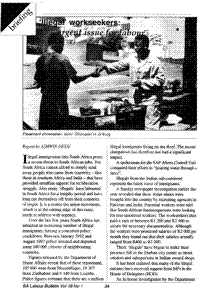 Illegal workers: urgent issue for labour