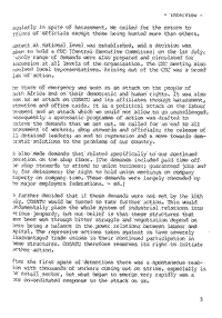 Rocla workers strike for recognition