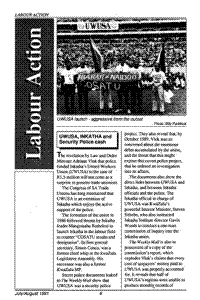 Labour actionBilly Paddock