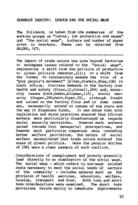 Carnegie Inquiry: labour and the social wage