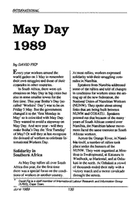 May Day 1989
