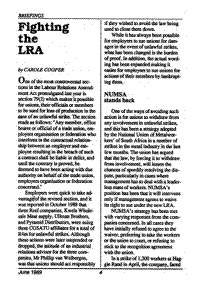 Fighting the LRA