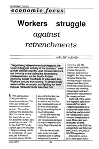 Workers struggle against retrenchments