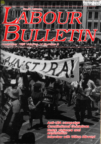 South African Labour Bulletin Volume 14 Number 5 November 1989