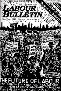 South African Labour Bulletin Volume 16 Number 8 November/December 1992