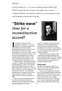 Strike wave: time for a reconstruction accord?