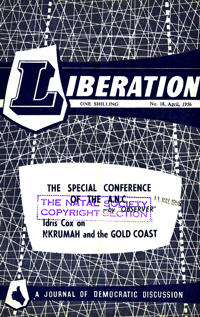 Liberation Number 18 April 1956