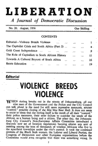 Editorial: Violence breeds violence