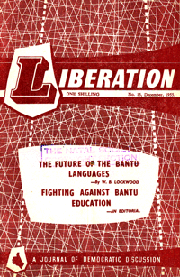 Liberation Number 15 December 1955
