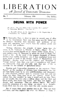 Editorial: Drunk with power