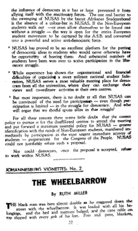 Johannesburg vignettes No 2: The wheelbarrow