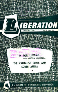 Liberation Number 19 June 1956