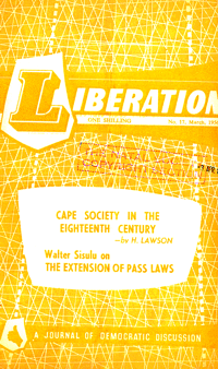Liberation Number 17 March 1956