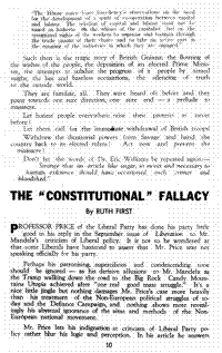 The 'constitutional' fallacy