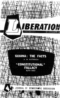 Liberation Number 6 November 1953