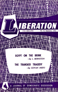Liberation Number 21 September 1956
