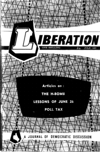 Liberation Number 26 July 1957