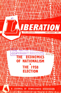 Liberation Number 27 September 1957