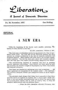 Editorial: A new era