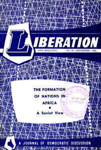 Liberation Number 34 December 1958