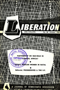 Liberation Number 38 October 1959