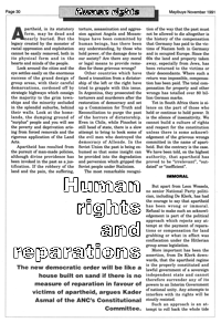Human rights and reparations