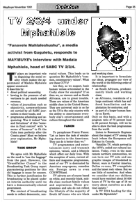 TV 2/3/4/ under Mphahlele