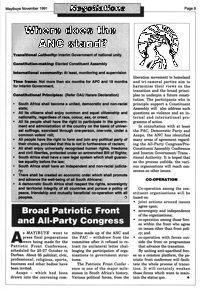 Broad Patriotic Front and All-Party Congress