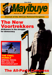 Mayibuye Volume 1 Number 5 November 1978
