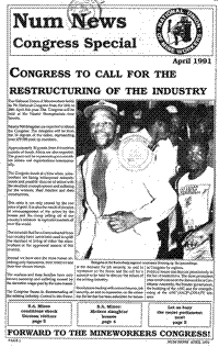 Congress to call for the restructuring of the industry