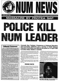 NUM News April/May 1993