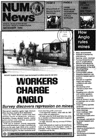 Workers charge Anglo - survey discovers repression on mines