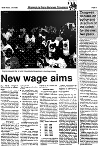Congress decides on policy and direction for the union for the next two years