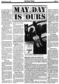 May Day is ours