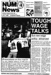 NUM News July 1989