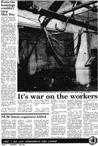 Its war on the workers
