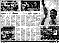 Away with slavery - lets take control