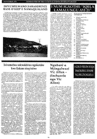 Ngubani u mjingalwazi Vic Allen-(inchazelo ngo Vic Allen)(article written in Xhosa language)