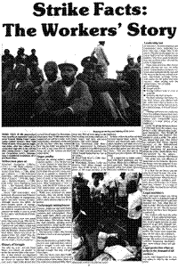 Strike facts: the workers story