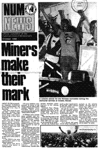 Miners make their mark