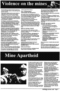 Mine apartheid