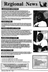 Regional news