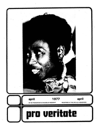 Pro Veritate Volume 15 No 12 April 1977