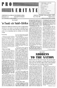 Pro Veritate Volume 02 No 8 December 15 1963