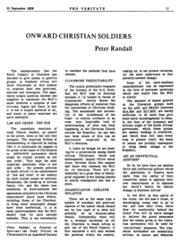Onward Christian Soldiers